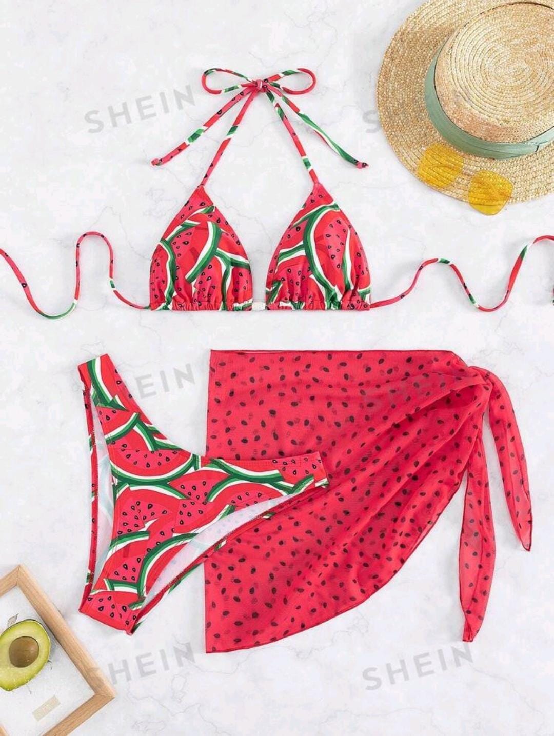 Traje de baño de sandía