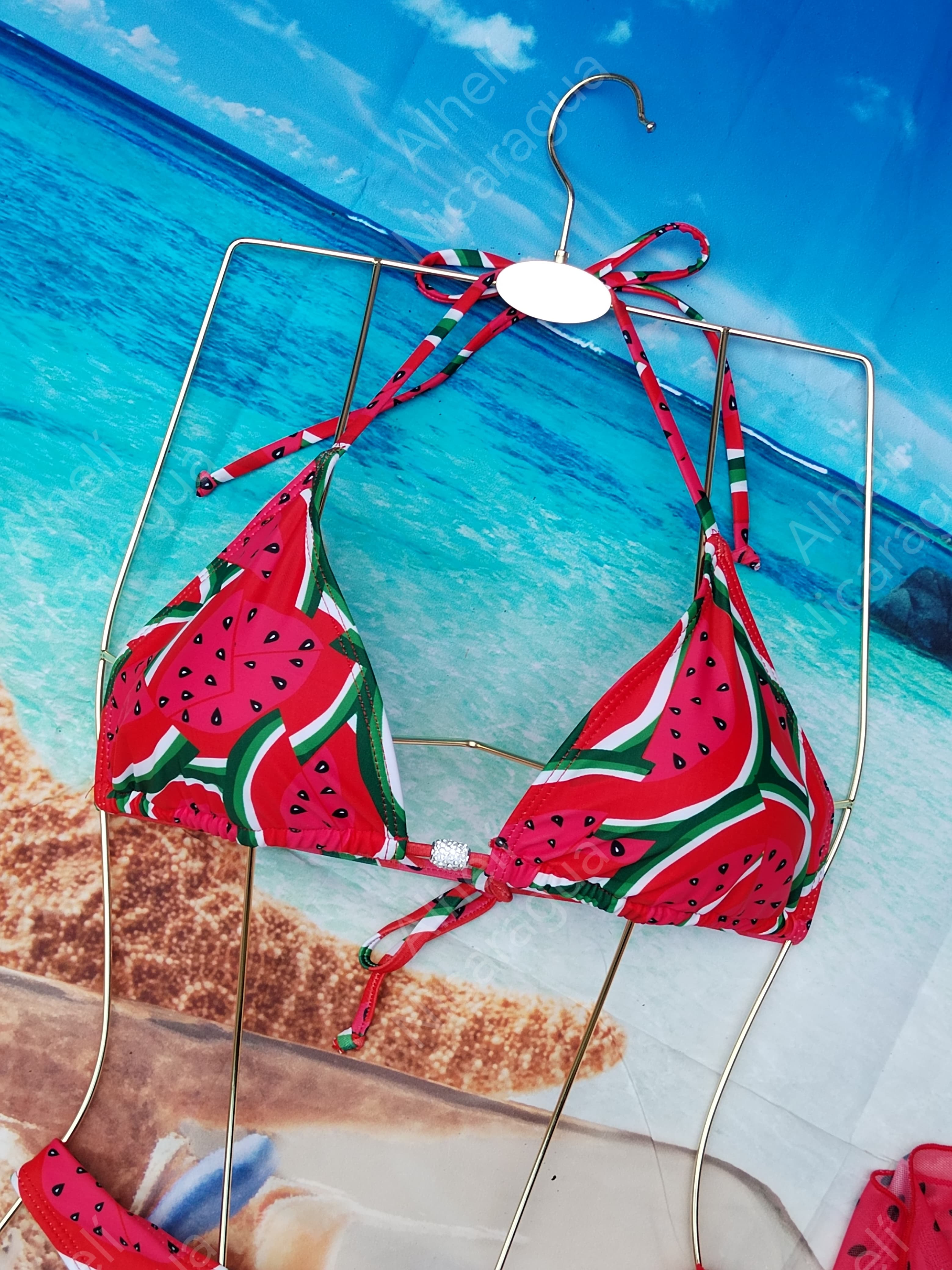 Traje de baño de sandía