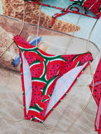 Traje de baño de sandía