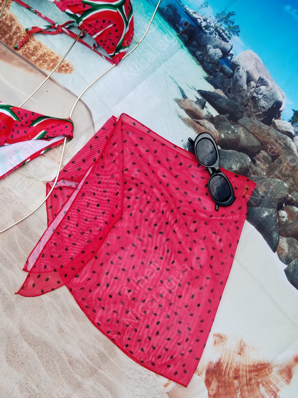 Traje de baño de sandía