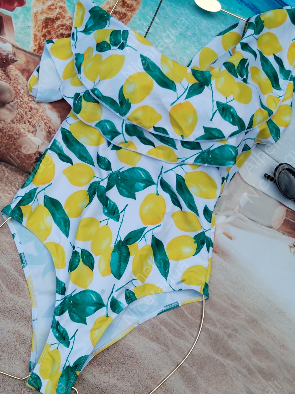 Traje de baño de limones