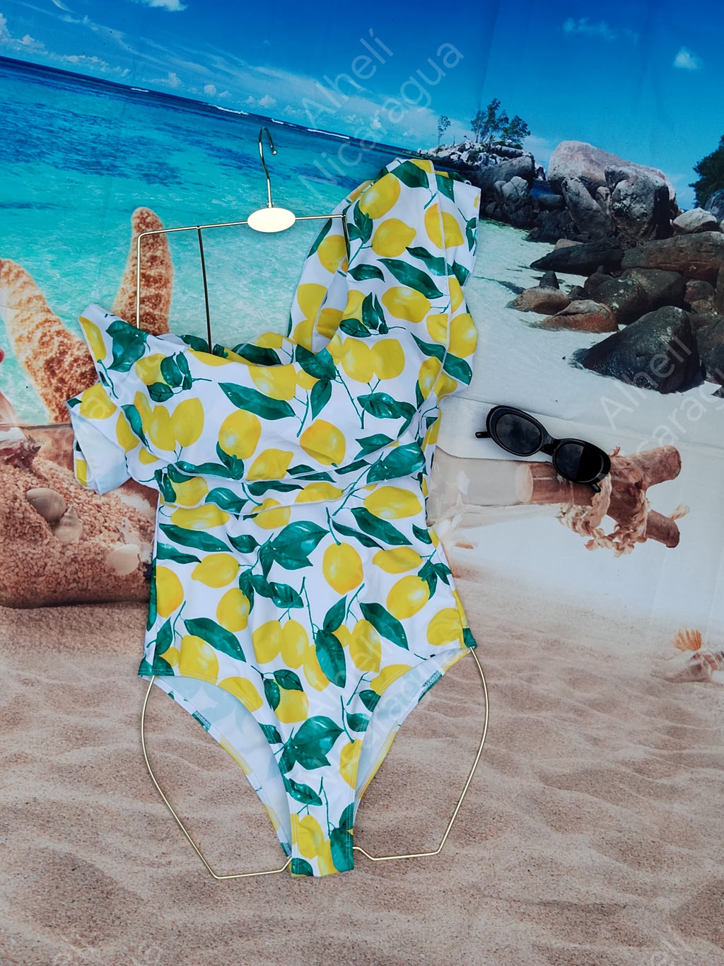 Traje de baño de limones