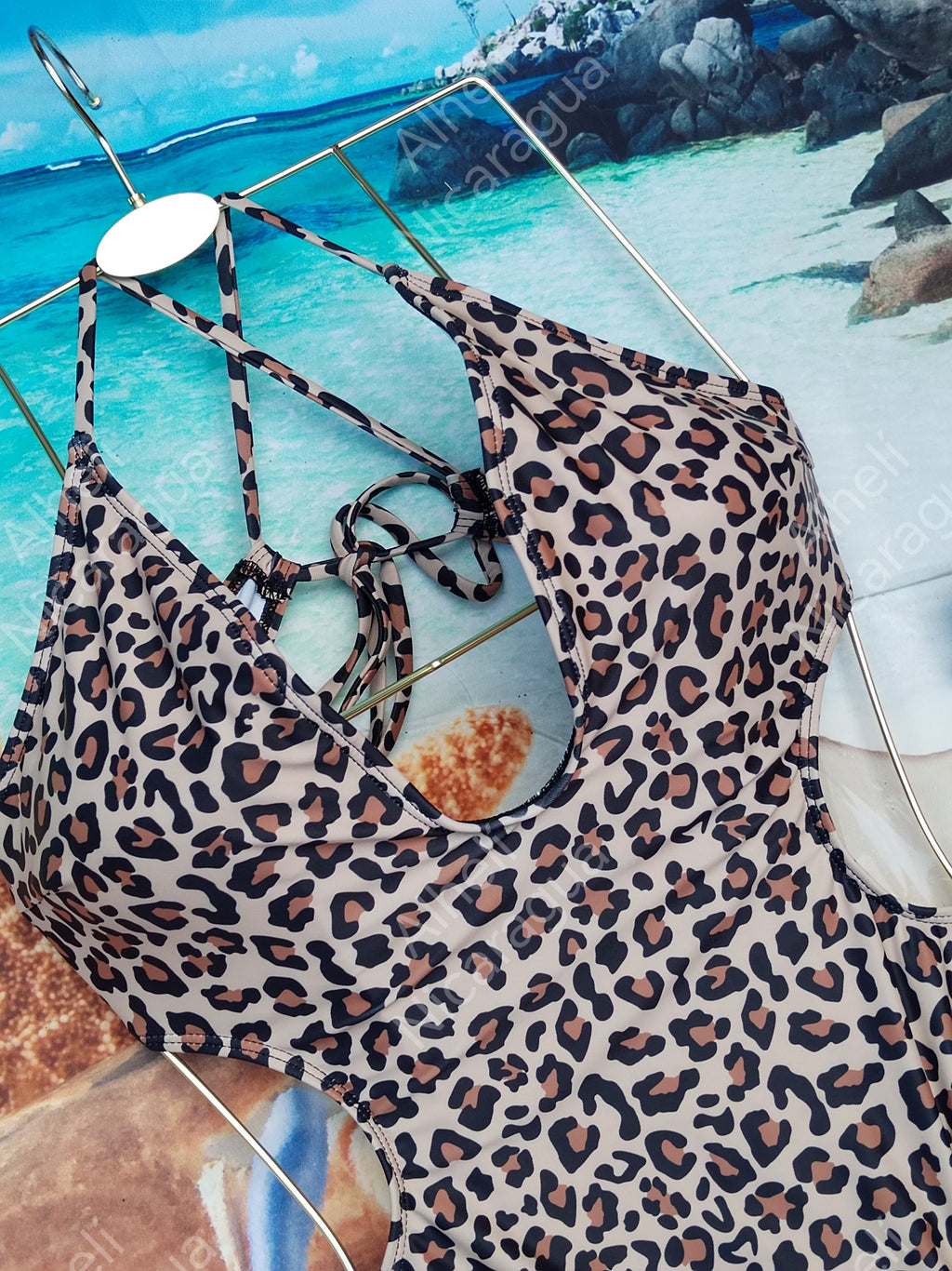 Traje de baño con estampado