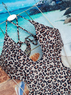 Traje de baño con estampado