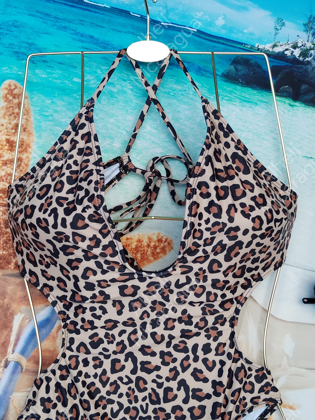 Traje de baño con estampado