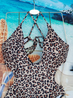 Traje de baño con estampado