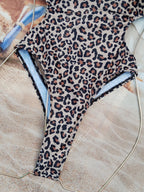 Traje de baño con estampado