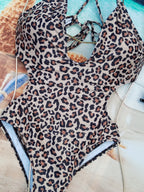 Traje de baño con estampado