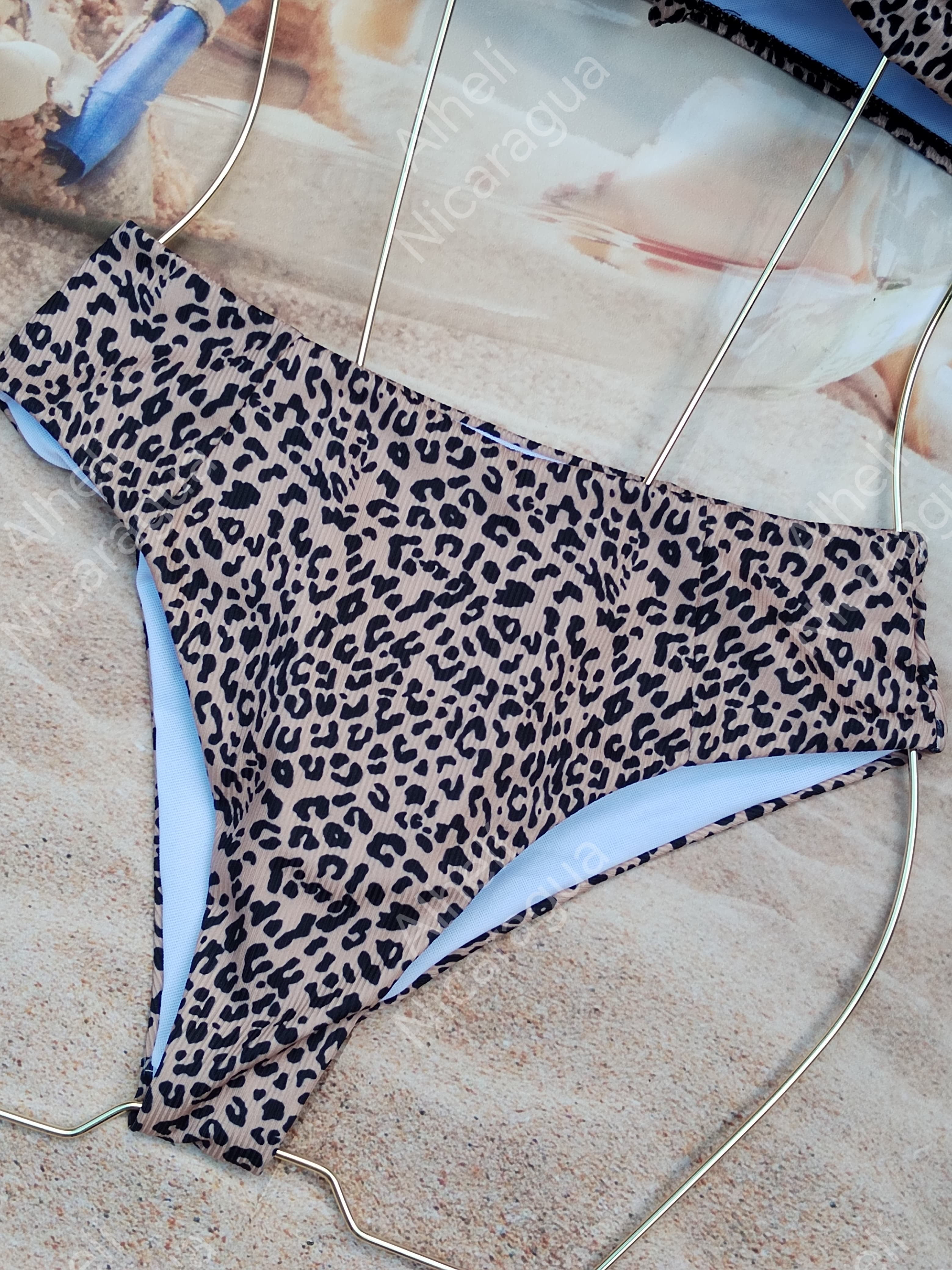 Traje de baño con estampado