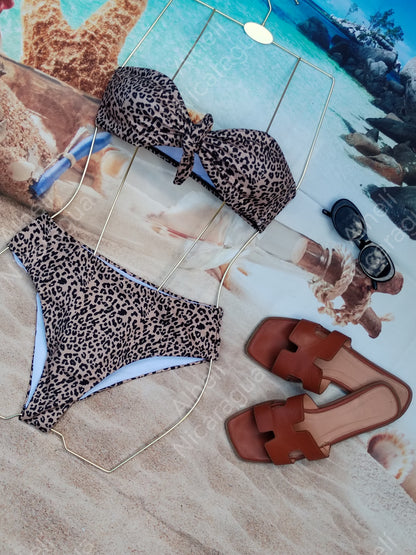 Traje de baño con estampado