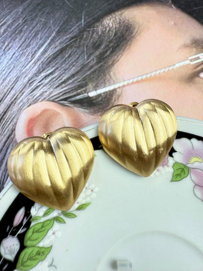 Aretes con Escudo de Corazón