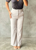 Pantalón de vestir  de pinzas