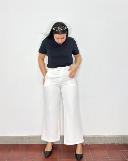 Pantalón Grecia blanco
