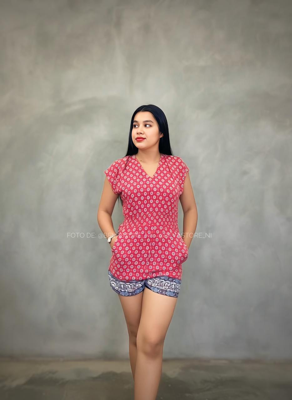 Monito rojo de estampado