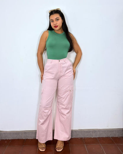 Pantalón Aurora rosa