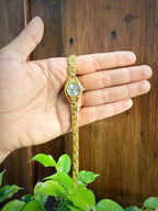 Reloj Ovalado Correa De Cuenta De Eslabones