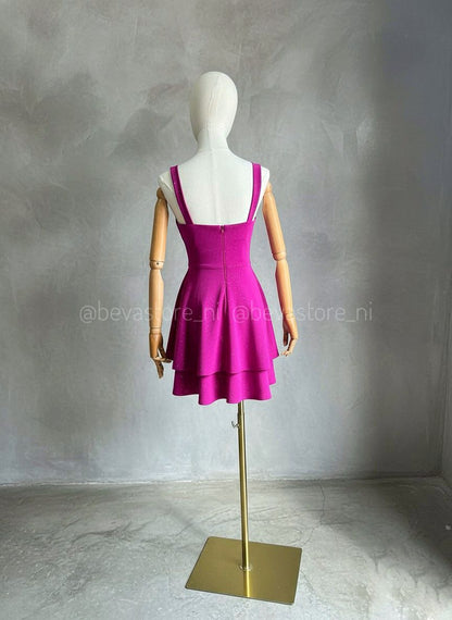 Vestido Brisa rosado fucsia