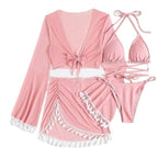 Traje de baño 4 piezas