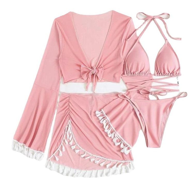 Traje de baño 4 piezas